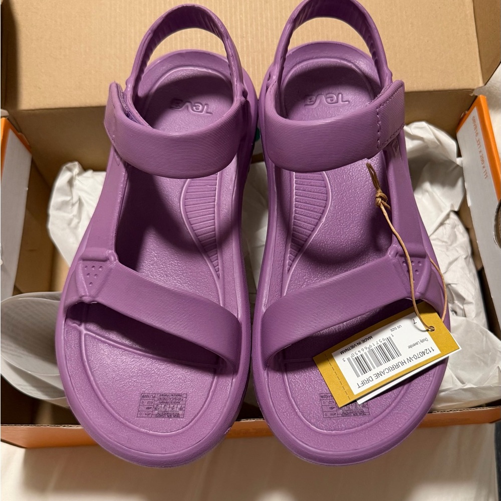 Teva Women's Purple Adjustable Sport Sandals